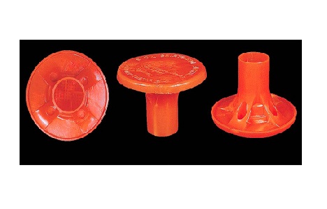 OSHA Rebar Caps - #4 - #8 Box of 100